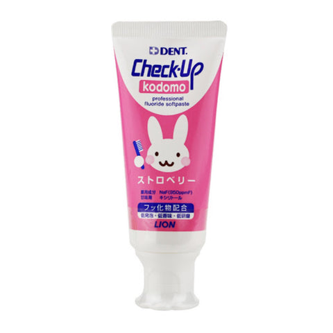 DENT CHECK-UP PROFESSIONAL FLUORIDE SOFTPASTE FOR KIDS #STRAWBERRY