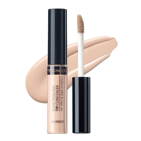 COVER PERFECTION TIP CONCEALER SPF28 PA++ #1.5 Natural Beige - THE SAEM - The Cosmetic Store New Zealand