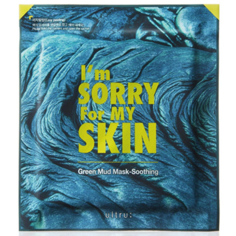 I'm Sorry For My Skin Green Mud Mask #Soothing 1PC - The Cosmetic Store New Zealand