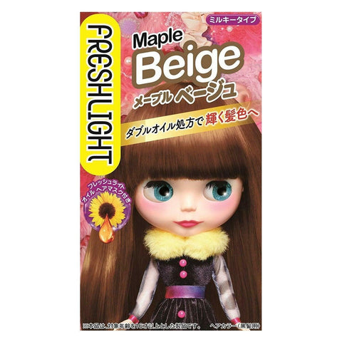 JAPAN BLYTHE DOLL MILKY HAIR COLOURING KIT - MAPLE BEIGE - The Cosmetic Store New Zealand