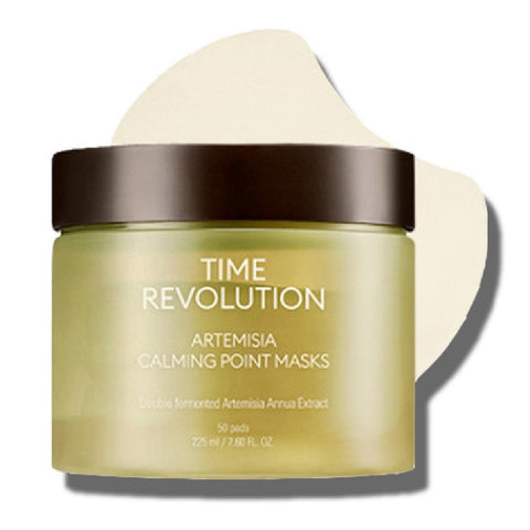 Time Revolution Artemisia Calming Point Masks 50 pads - MISSHA - The Cosmetic Store New Zealand