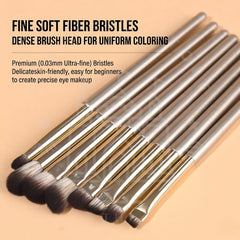 15-piece luxury gold makeup brush set with professional face and eye cosmetic brushes-THE COSMETIC STORE NZ