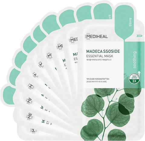 Madecassoside Essential Mask Pack -#10 Sheets