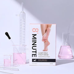 8 Minute Goat Milk Foot Mask. Available at The Cosmetic Store NZ