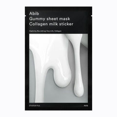 Gummy Sheet Mask Collagen Milk Sticker 1ea Mask