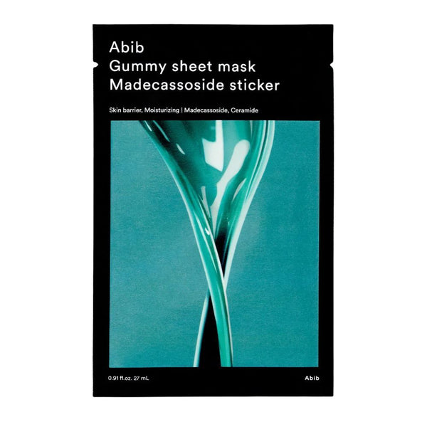 Gummy Sheet Mask Madecassoside Sticker 1ea Mask