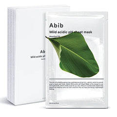 Abib Heartleaf Fit Sheet Mask – mild acidic pH calming care from THE COSMETIC STORE NZ