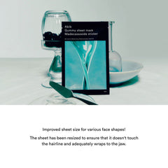 Gummy Sheet Mask Madecassoside Sticker Set 10 Masks