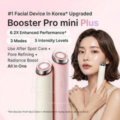 Medicube AGE-R Booster Pro Mini Plus Pink portable LED skincare device for glowing skin and enhanced skincare absorption-SHOP AT THE COSMETIC STORE NZ