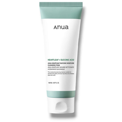 ANUA Heartleaf Succinic Moisture Cleansing Foam 150ml [Renew]- The Cosmetic Store New Zealand