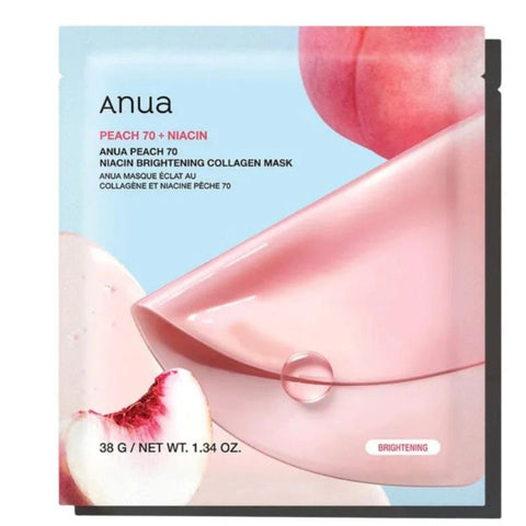 Peach 70 Niacin Brightening Collagen Mask 1ea