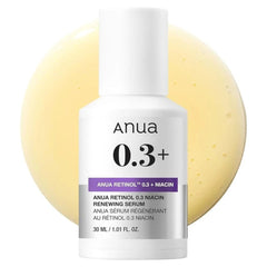 Anua Retinol 0.3% + Niacinamide Serum 30ml K-Beauty Anti-Aging-The cosmetic store NZ