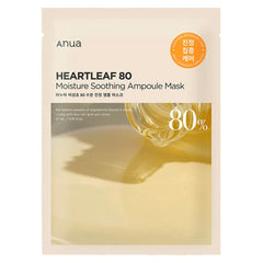 Anua Heartleaf 80% Ampoule Sheet Mask 1EA K-Beauty-THE COSMETIC STORE NZ