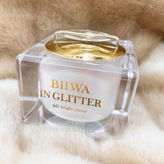 ATRITENA Biiwa in Glitter AG Bright Cream 50g Japanese SPF15 tone-up face cream-THE COSMETIC STORE NZ.