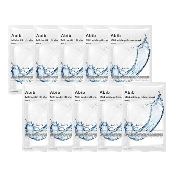 Mild Acidic pH Sheet Mask Aqua Fit 10P