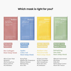 Radiant Vita Niacinamide Real Deep Mask to brighten & refine skin-BIODANCE -The Cosmetic Store