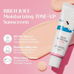 Birch Juice Moisturizing Tone Up Sunscreen 50ml Spf 50+ Broad Spectrum