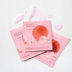 Hydrogel mask with collagen and camellia extract for firming skin