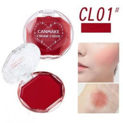 Cream Cheek- CL01 Clear Red Heart 2.2g