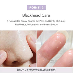 Travel-size jojoba cleansing oil for blackheads and sebum control