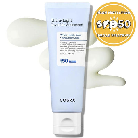 COSRX Ultra-Light Invisible Sunscreen-The Cosmetic Store