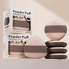 Caramel Milk Crust Mousse Powder Puff Set – [Double Headed Shape] 2pcs Boxed Pack-THE COSMETIC STORE NZ