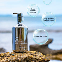 Deluxe Repair Caviar shampoo 480ml- Jema Rose 8+ Minute-The Cosmetic Store New Zealand 