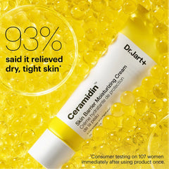 Ceramide-rich cream for hydration and skin barrier repair