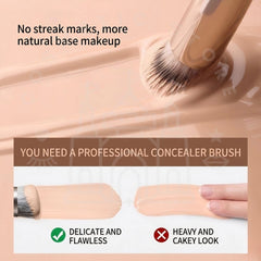 precision concealer brush for blemish and dark circle blending-THE COSMETIC STORE NZ