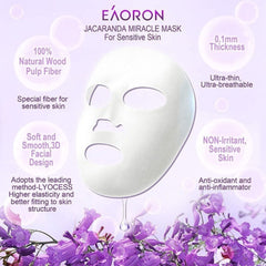 EAORON Jacaranda Miracle Mask 5pcs x25ml ( Soothing)-Australian-The Cosmetic Store New Zealand 