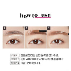 Drawing Eyes Coloring Brow Cara (Light Brown)