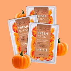 TONYMOLY-Fresh-To-Go-Mask-Sheet-PUMPKIN-TONYMOLY - The Cosmetic Store New Zealand