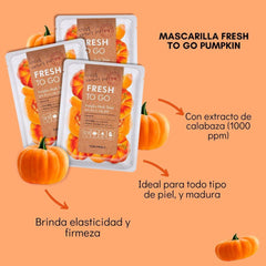 TONYMOLY-Fresh-To-Go-Mask-Sheet-PUMPKIN-TONYMOLY - The Cosmetic Store New Zealand