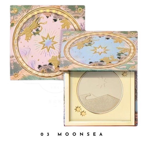 Classic Mountains And Seas Series Highlighter #03 Moonsea | Soft Moonlit Glow Highlighter 3g