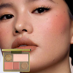 Compendium of Materia Medica Series – Facial Makeup Palette #02 Peach Blossom | Blush & Contour Palette 13g