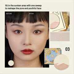 Classic Mountains And Seas Series Highlighter #03 Moonsea | Soft Moonlit Glow Highlighter 3g