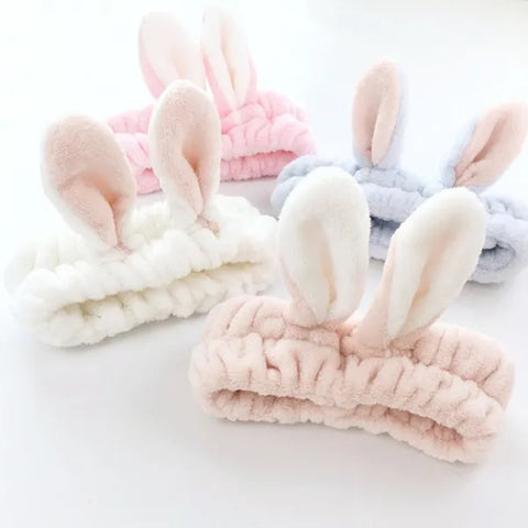 RABBIT EARS MAKEUP HAIR BAND