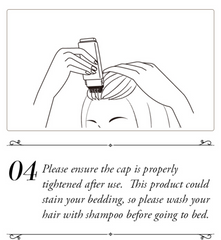 CIELO 1-Day Gray Hair Concealer Hair Color Comb -Light Brown 9ml