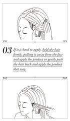 CIELO 1-Day Gray Hair Concealer Hair Color Comb -Natural Black 9ml