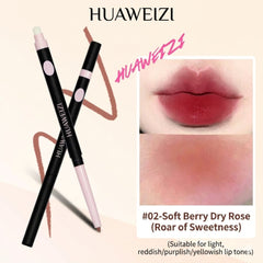 Huawenzi 3D Lip Liner Pencil – 02 Dusty Rose-THE COSMETIC STORE NZ