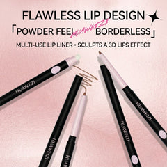 Huawenzi 3D Lip Liner Pencil – 03 Brown-Toned Milky OrangeTHE COSMETIC STORE NZ