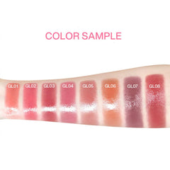 INTO YOU Glowing Lipstick 3g- GL02 In Peach-Color Sample -THE COSMETIC STORE NZ