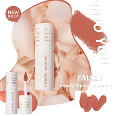 INTO YOU Shero Super Matte Lip&Cheek Mud-EM525 NUDE 2g-peach/ Spicy Cinnamon-THE COSMETIC STORE NZ