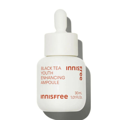 Innisfree Black Tea Youth Enhancing Ampoule – antioxidant serum at THE COSMETIC STORE NZ
Nighttime repair ampoule for tired, aging skin – Innisfree NZ