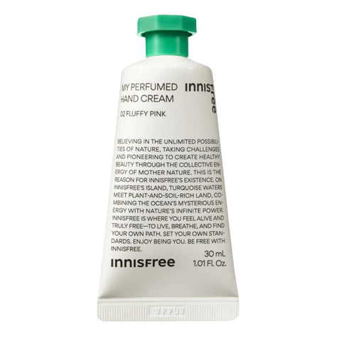 Innisfree My Perfumed Hand Cream 02 Fluffy Pink 30ml – moisturizing hands