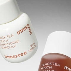 Innisfree Black Tea Youth Enhancing Ampoule – antioxidant serum at THE COSMETIC STORE NZ
Nighttime repair ampoule for tired, aging skin – Innisfree NZ