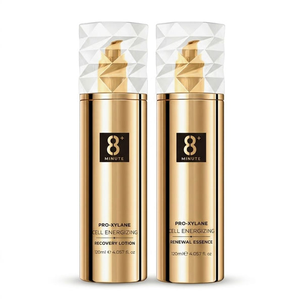 8+ Minute Pro-Xylane Glow Duo | Essence + Lotion Set 120ml + 120ml