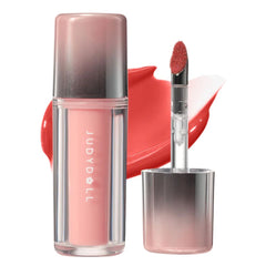Judydoll lip gloss with applicator - JUDYDOLL Dual Flash Watery Lip Gloss -02 Juicy Strawberry-THE COSMETIC STORE NZ