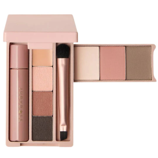 Mini Makeup Palette 10g- 05 Sleepless Box (with Liquid Lipstick) [Compact Eyeshadow Contour Palette]
