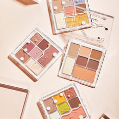 JUDYDOLL Play Color ALL-IN-ONE Eyeshadow Palette 8.5g -17 Sweet Smoked Rose-THE COSMETIC STORE NZ